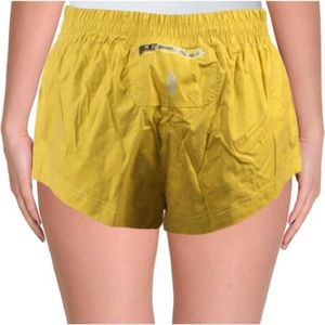 Free People Yellow Shorts Size XS Activewear Sport